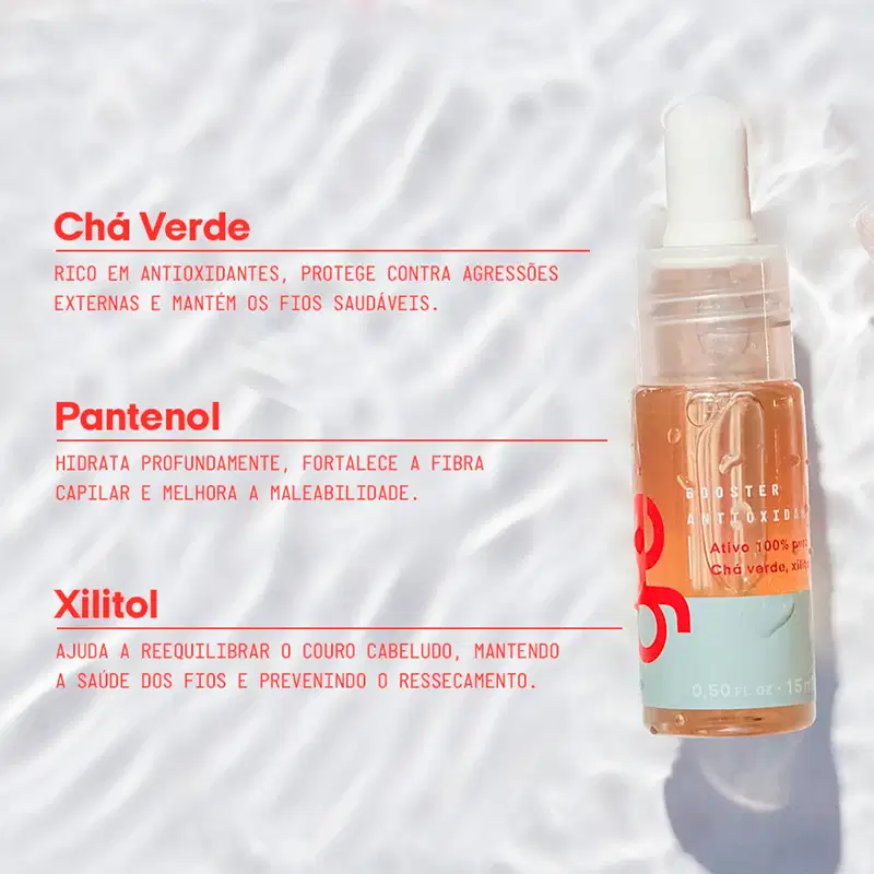 GE Beauty Booster Antioxidante - Tratamento Capilar 15ml