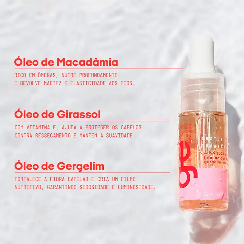 GE Beauty Booster Hidratante - Tratamento Capilar 15ml