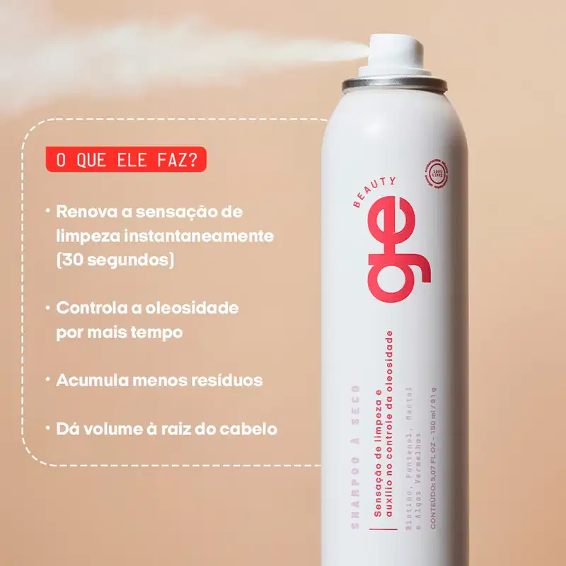 GE Beauty - Shampoo a Seco 150ml