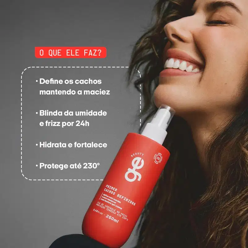 GE Beauty Cachos Definidos - Primer Capilar 250ml