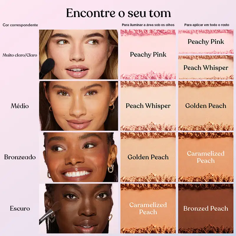 Too Faced Peach Collection Peachy Pink - Pó Solto 15g