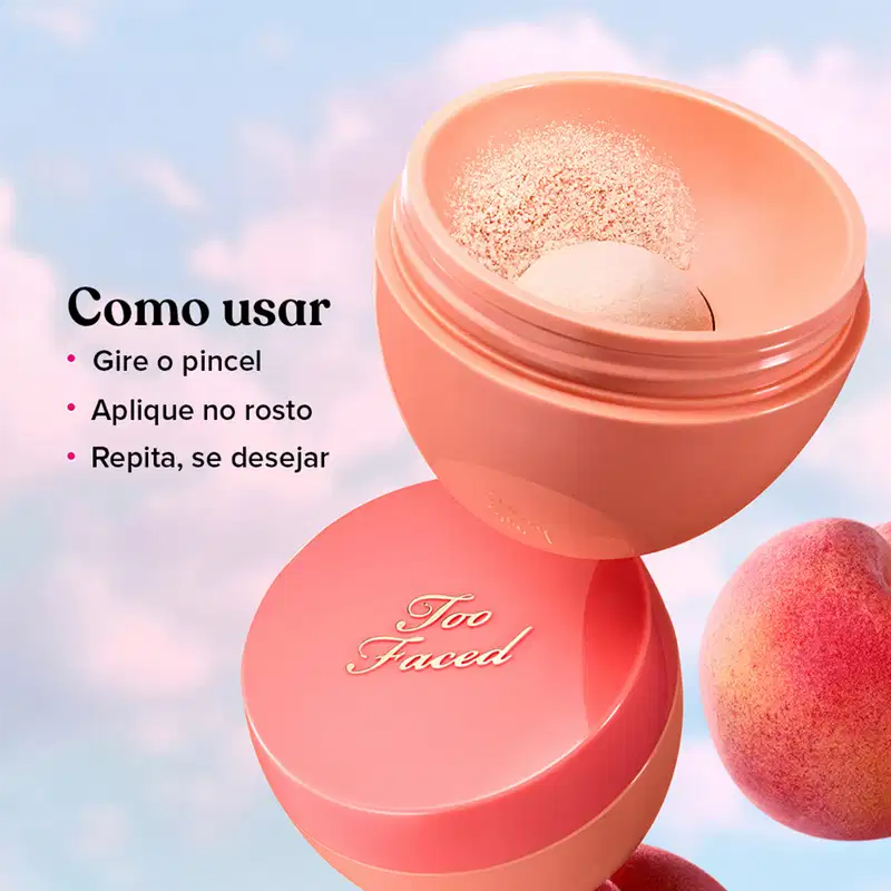 Too Faced Peach Collection Peachy Pink - Pó Solto 15g