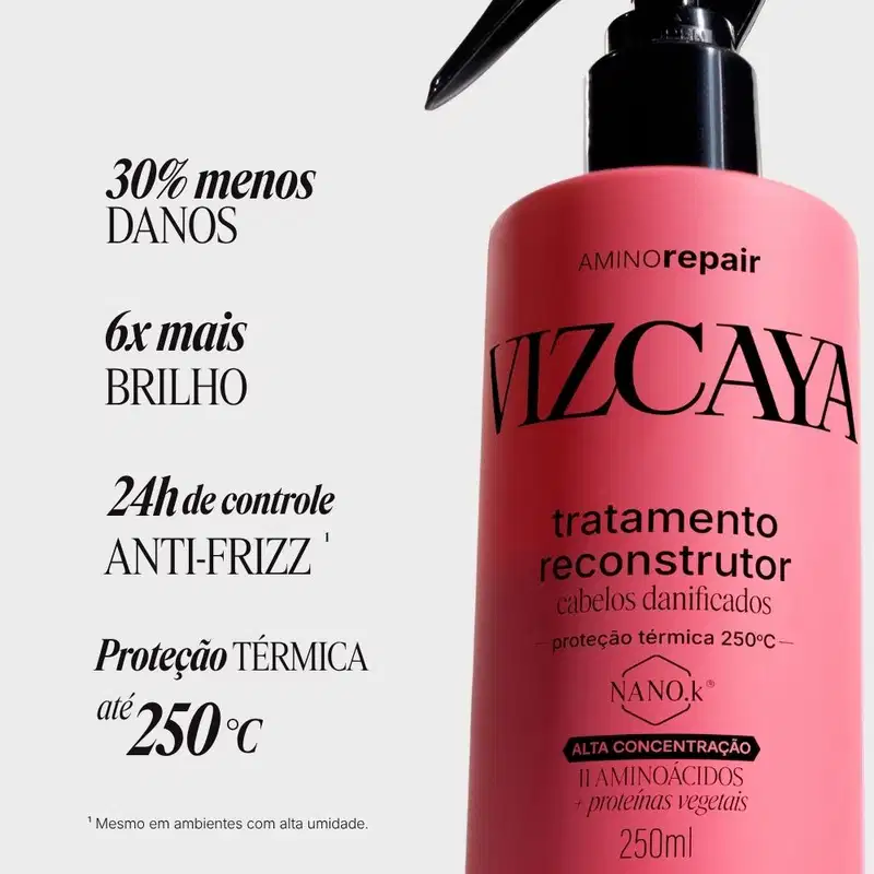 Vizcaya Amino Repair - Tratamento Reconstrutor Capilar 250ml