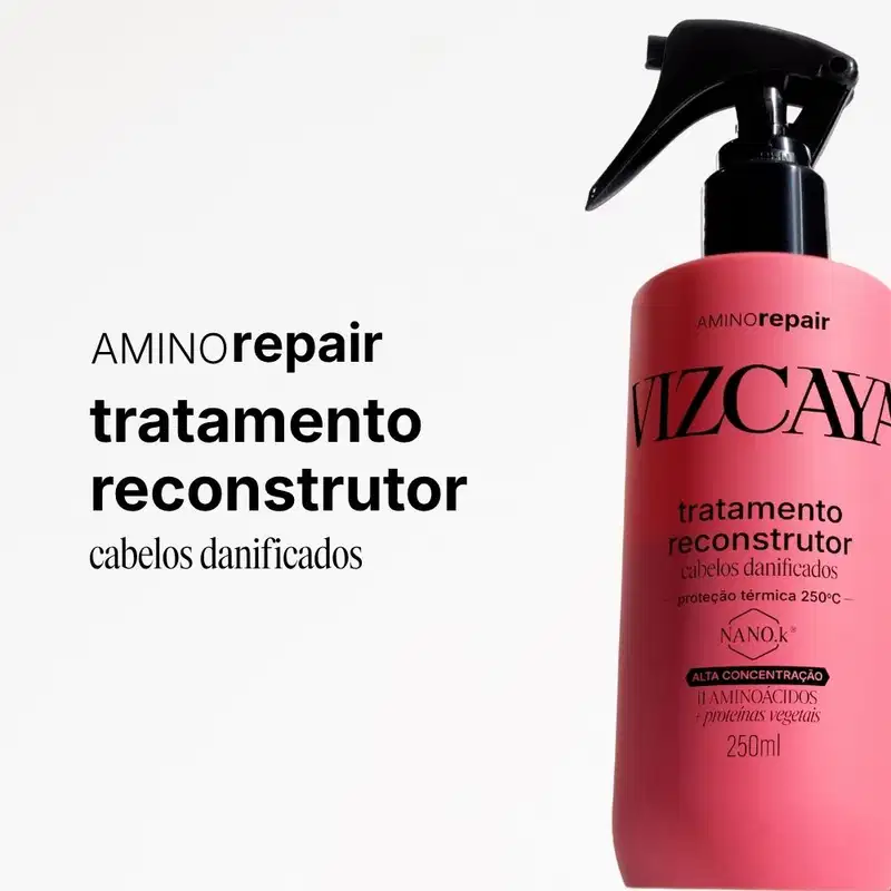 Vizcaya Amino Repair - Tratamento Reconstrutor Capilar 250ml