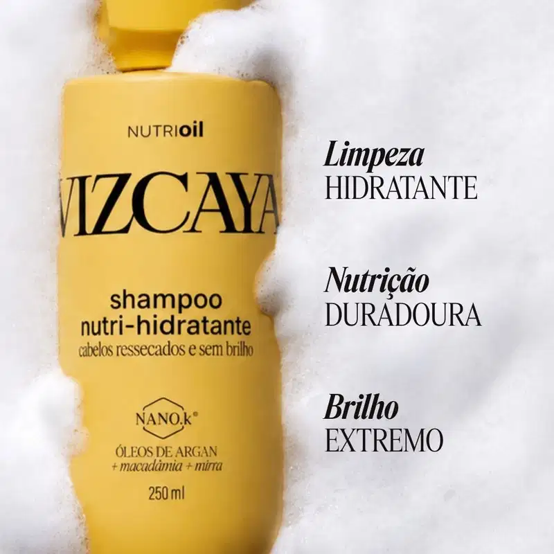 Vizcaya Nutri Oil - Shampoo Nutri-Hidratante 250ml