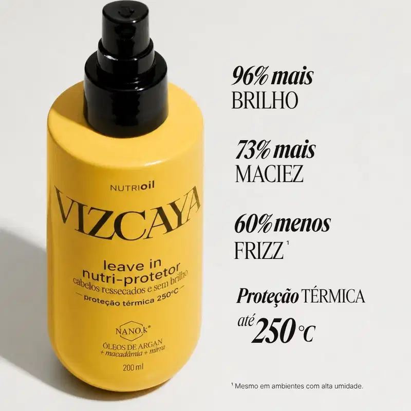 Vizcaya Nutri Oil - Leave-in Protetor 200ml