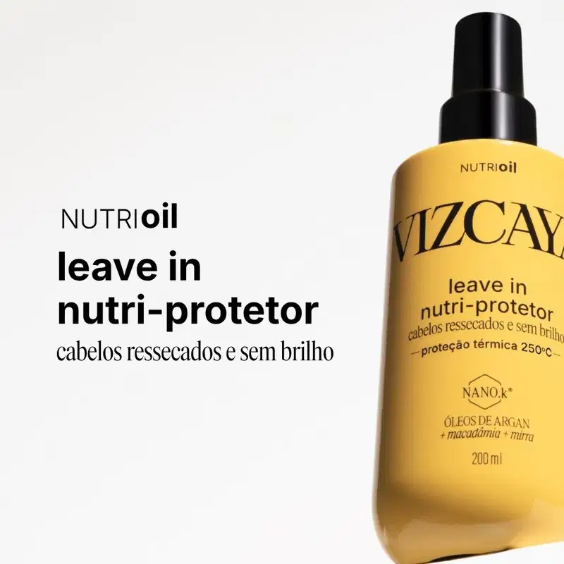 Vizcaya Nutri Oil - Leave-in Protetor 200ml