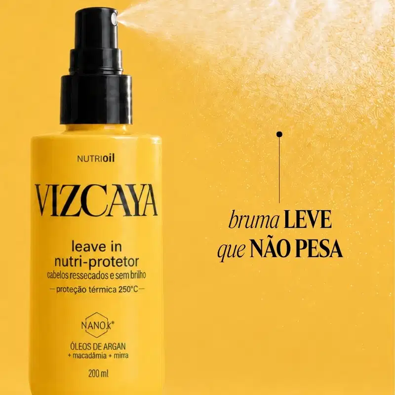 Vizcaya Nutri Oil - Leave-in Protetor 200ml