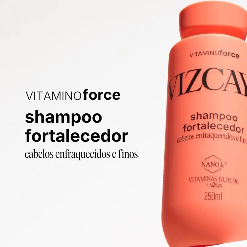 Vizcaya Vitamino Force - Shampoo Fortalecedor 250ml