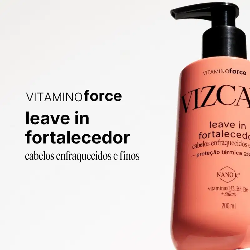 Vizcaya Vitamino Force - Leave-in Fortalecedor 200ml