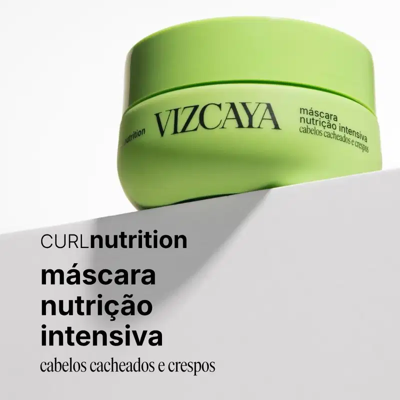 Vizcaya Curl Nutrition - Máscara de Nutrição Intensiva 250ml