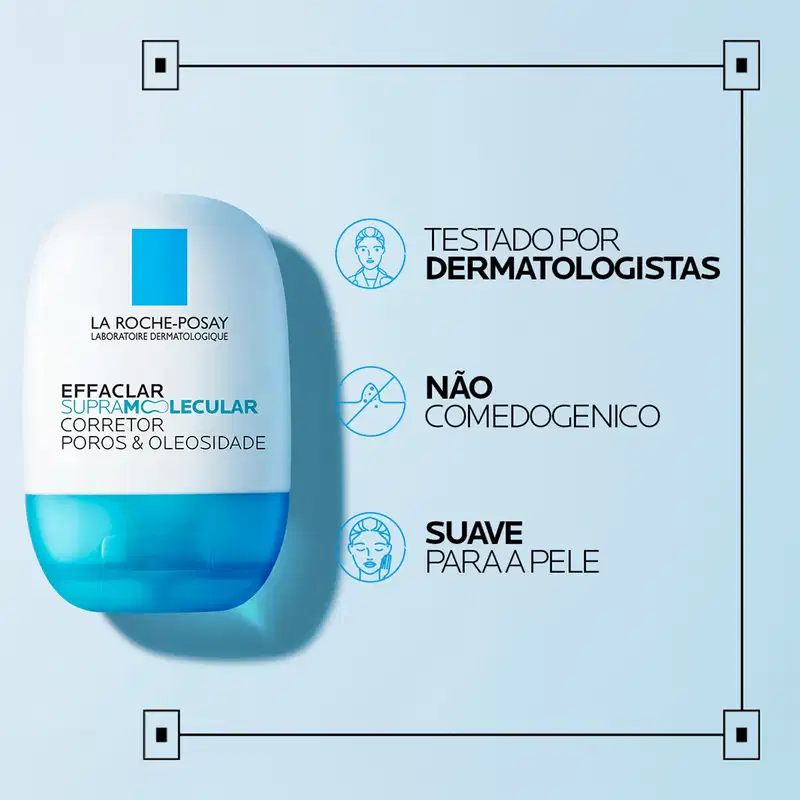 Sérum Supramolecular Matte La Roche-Posay Effaclar, 40ml.