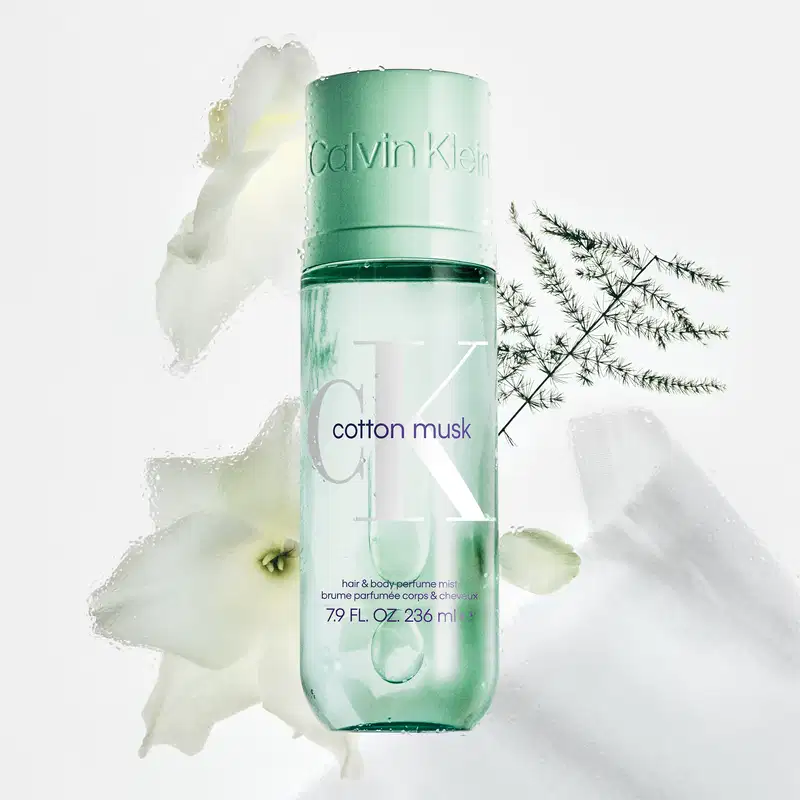 Spray Corporal e Capilar Calvin Klein CK Cotton Musk Body Mist, 236ml.