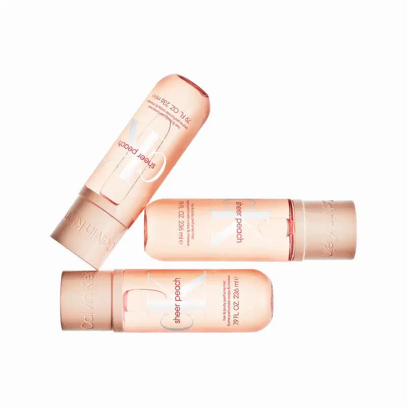 Spray Corporale  Capilar Calvin Klein CK Sheer Peach Body Mist, 236ml.