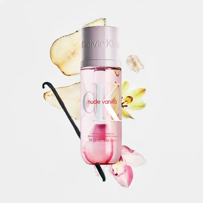Spray Corporal e Capilar Calvin Klein CK Nude Vanilla Body Mist, 236ml.