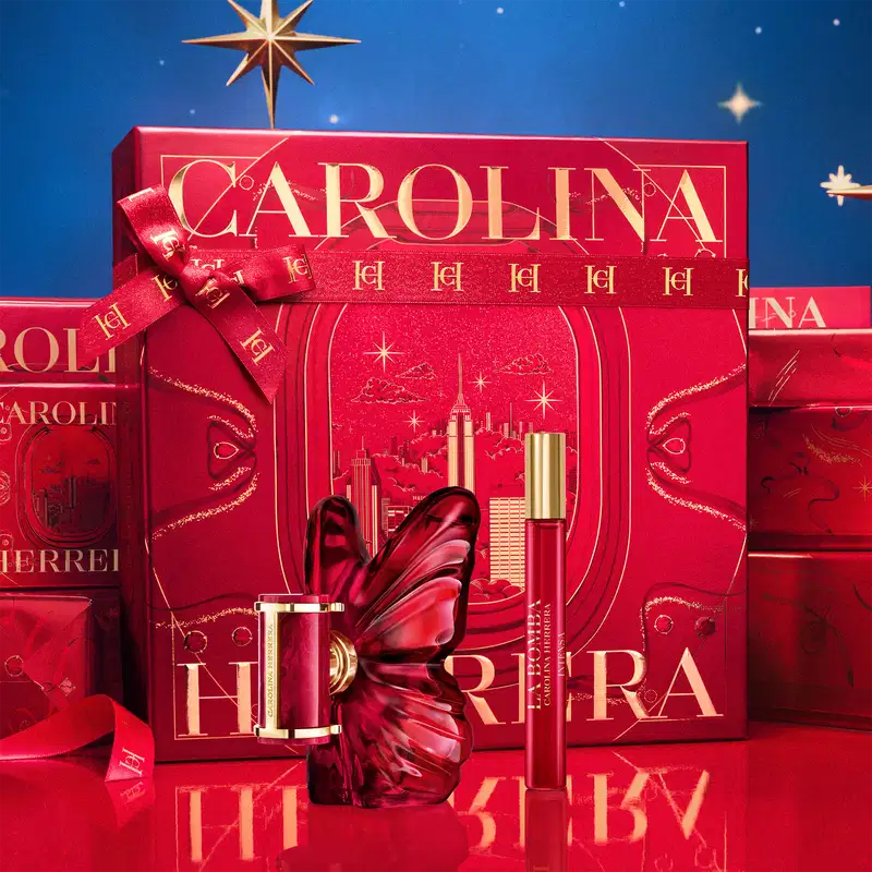 Conjunto La Bomba Intensa Carolina Herrera Refilável Feminino - Eau de Parfum 50ml + Eau de Parfum 10ml