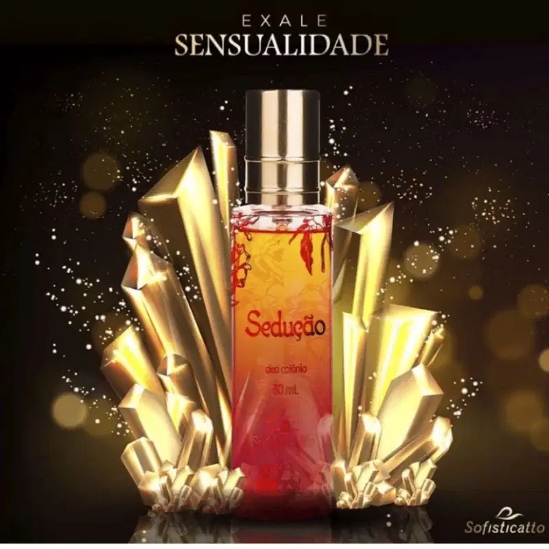 Perfume Feminino Ativa Feromonios Sensual Sedução 30ml