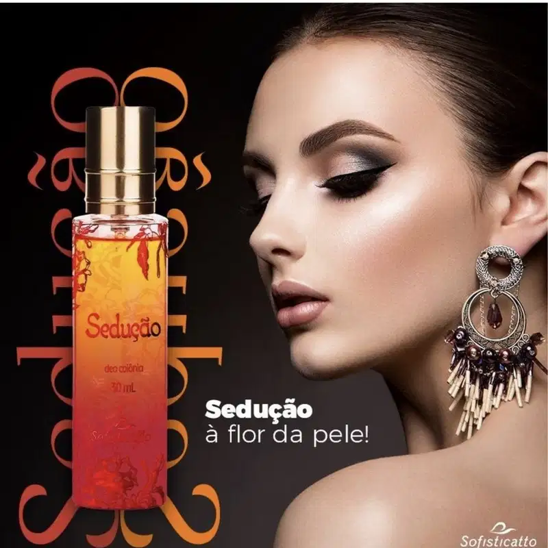 Perfume Feminino Ativa Feromonios Sensual Sedução 30ml