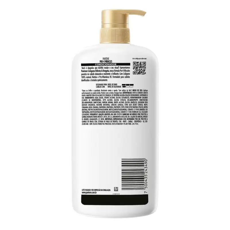 Condicionador Pantene Colágeno 1L