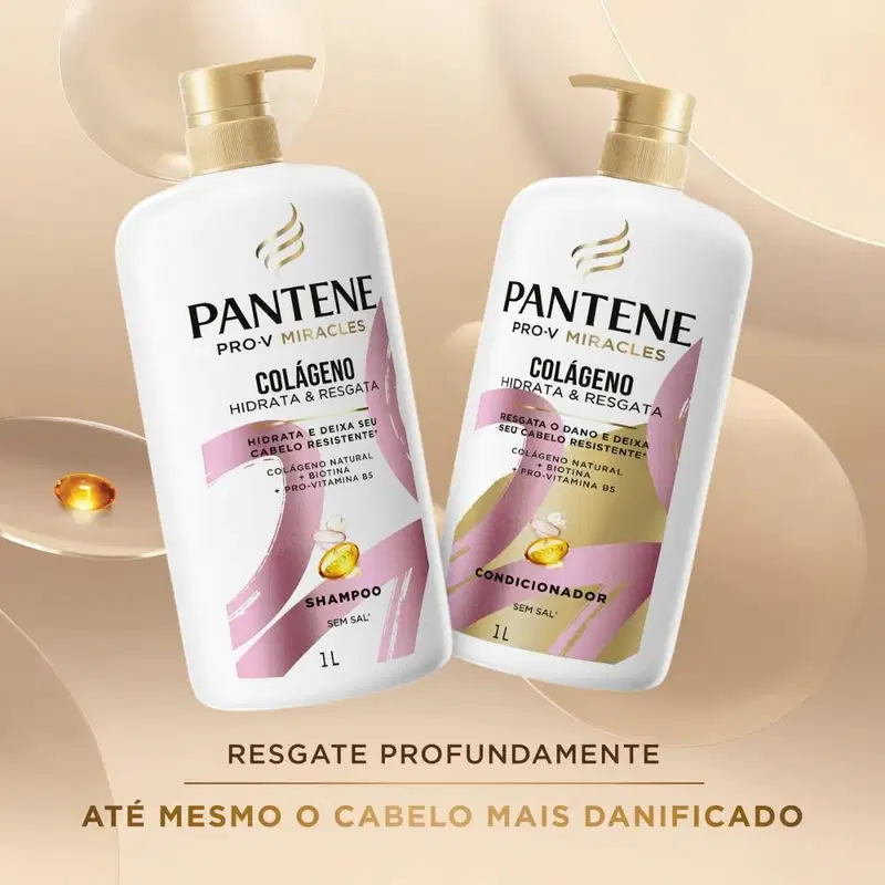 Condicionador Pantene Colágeno 1L