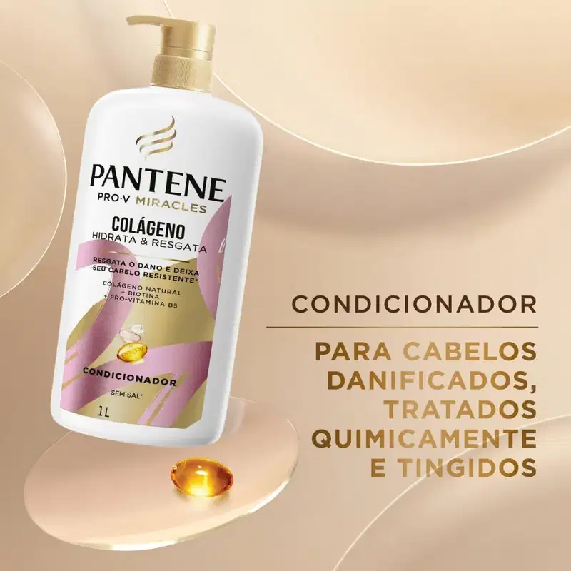 Condicionador Pantene Colágeno 1L
