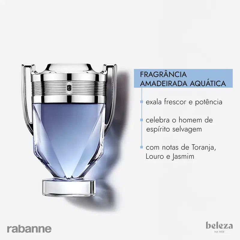 Invictus Rabanne Eau de Toilette - Perfume Masculino 100ml