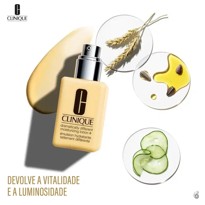 Clinique Dramatically Different Moisturizing Lotion+ - Hidratante Facial 125ml