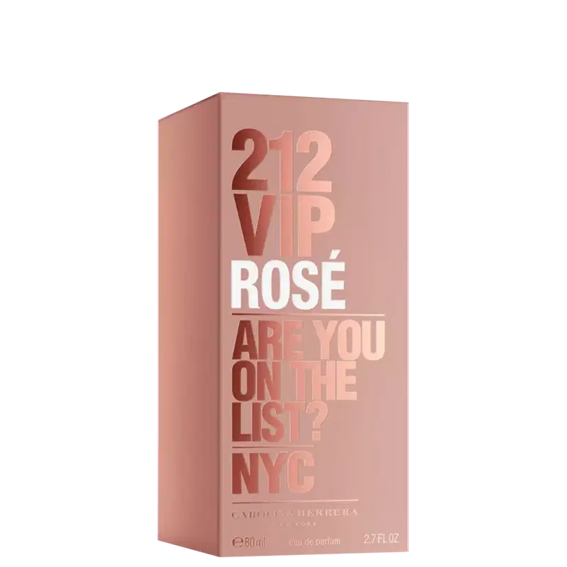 212 VIP Rosé Carolina Herrera Eau de Parfum - Perfume Feminino 80ml