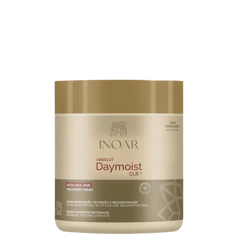 Inoar Absolut DayMoist CLR - Máscara Capilar 500g