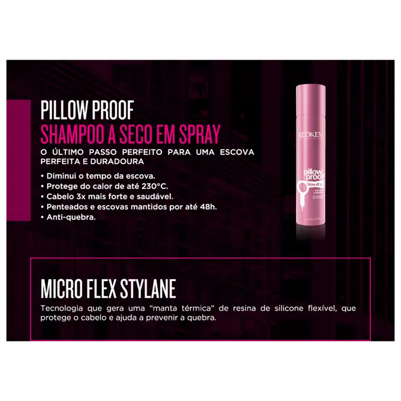 Redken Pillow Proof Blow Dry Two Day Extender - Shampoo a Seco 100ml