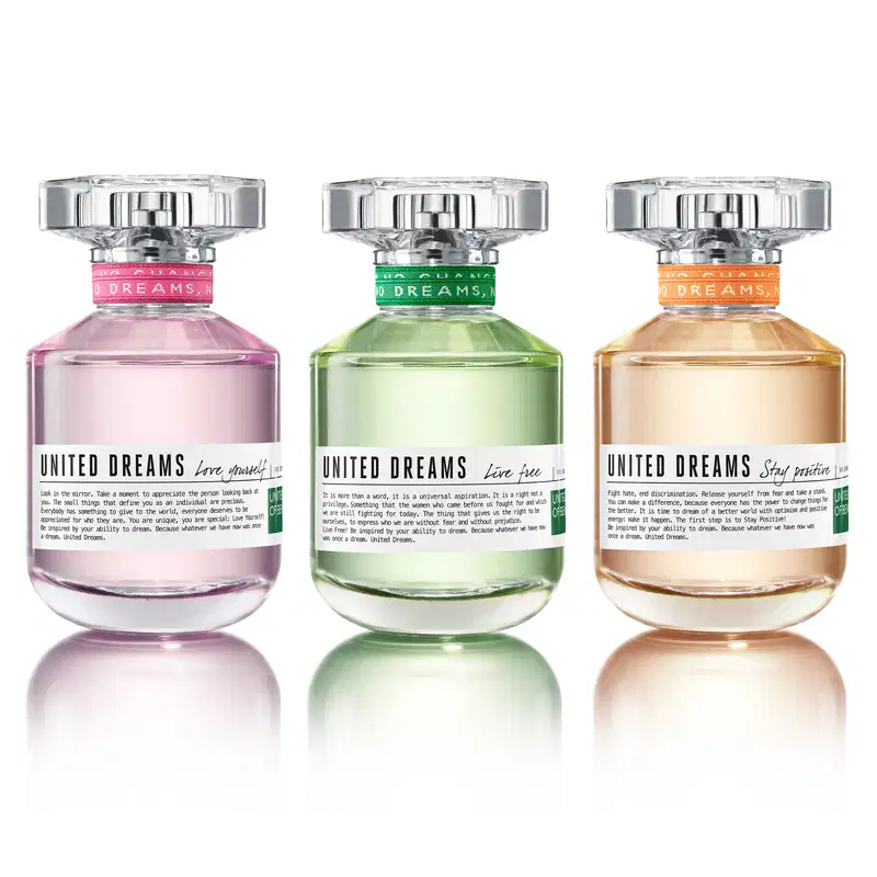 United Dreams Live Free Benetton Eau de Toilette - Perfume Feminino 80ml