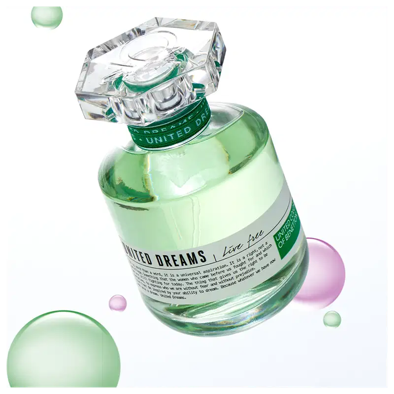 United Dreams Live Free Benetton Eau de Toilette - Perfume Feminino 80ml