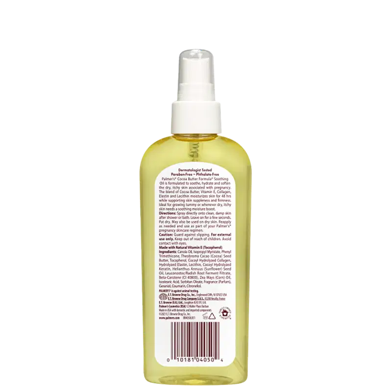 Palmer's Cocoa Butter Formula Soothing Oil - Óleo Calmante para Gestantes 150ml