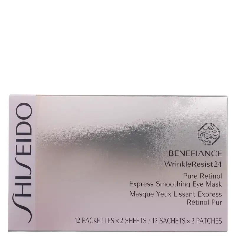 Shiseido Benefiance Wrinkle Resist24 Pure Retinol - Máscara Redutor de Linhas para Área dos Olhos (12 Sachês)