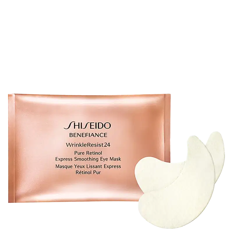 Shiseido Benefiance Wrinkle Resist24 Pure Retinol - Máscara Redutor de Linhas para Área dos Olhos (12 Sachês)