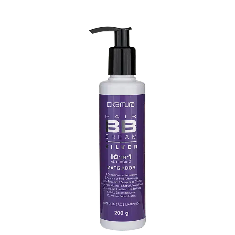C.Kamura Silver BB Cream Hair 10-In-1 - Tratamento Capilar 200g