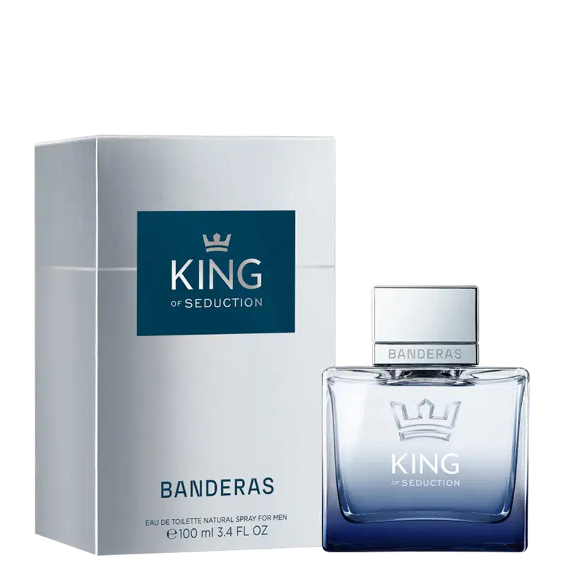 King of Seduction Banderas Eau de Toilette - Perfume Masculino 100ml