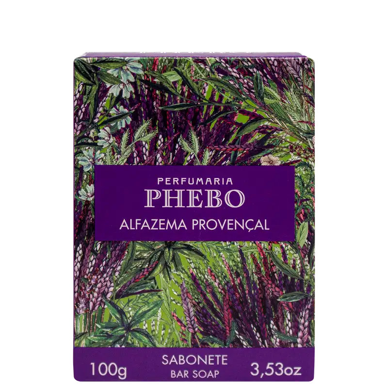 Phebo Mediterrâneo Alfazema Provençal - Sabonete em Barra 100g