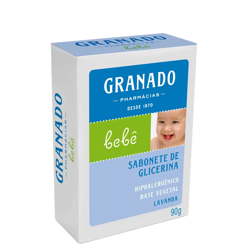 Granado Bebê Glicerina Lavanda - Sabonete em Barra 90g
