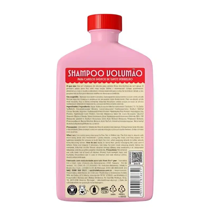 Lola Cosmetics Volumão Shampoo Hidratante 250ML