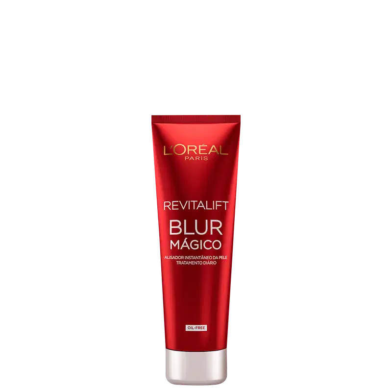 A imagem mostra o Primer Facial Revitalift Blur Mágico de L'Oréal Paris.