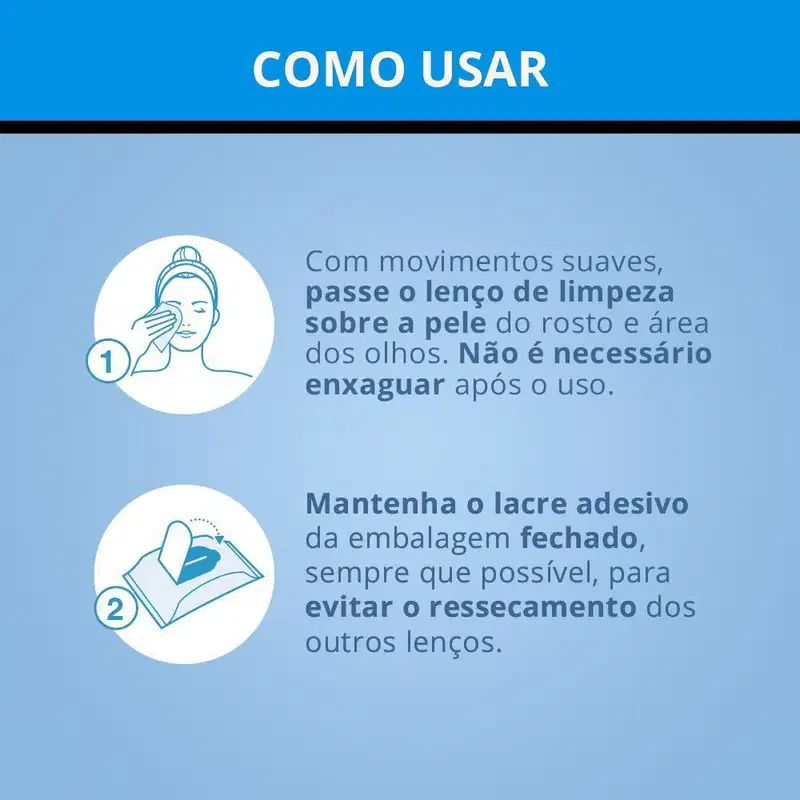 Neutrogena Deep Clean - Lenço Demaquilante (25 Unidades)