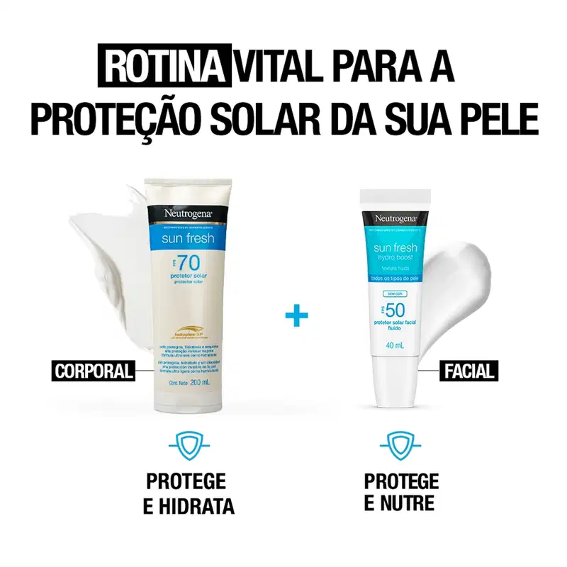 Neutrogena Sun Fresh FPS70 - Protetor Solar 200ml