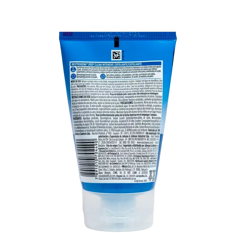 Neutrogena Deep Clean Energizing - Esfoliante Facial 100g
