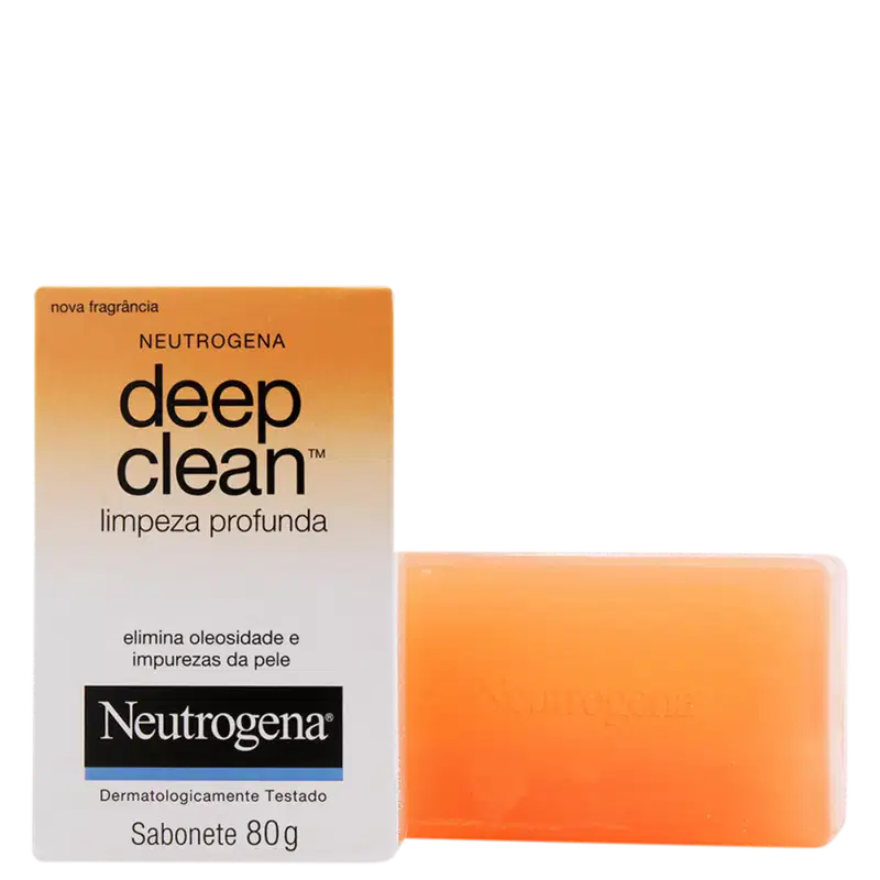 Neutrogena Deep Clean - Sabonete em Barra Facial 80g