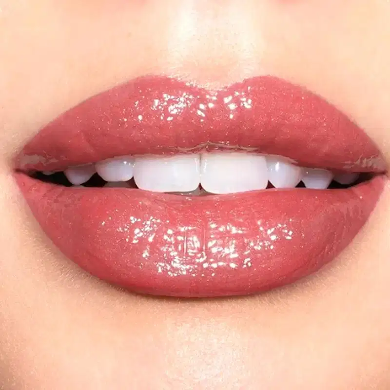 Batom Revlon Super Lustrous Glass Shine 003 Glossed Up Rose