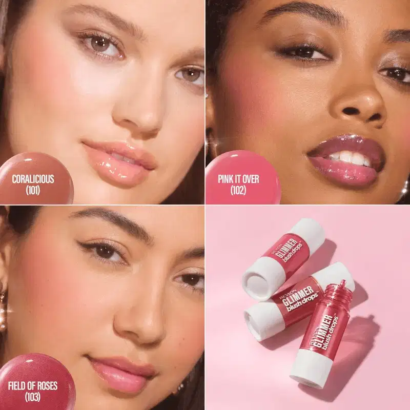 Revlon Glimmer Blush Drops Field of Roses 9,4ml