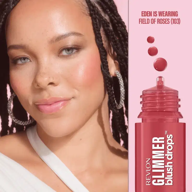 Revlon Glimmer Blush Drops Field of Roses 9,4ml