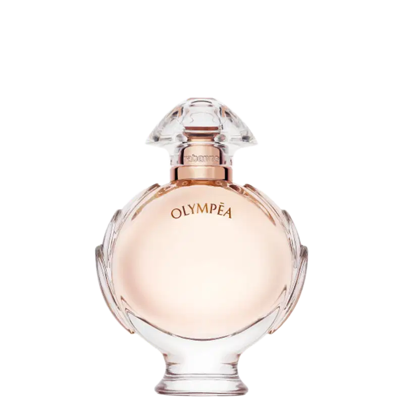 Olympéa é um perfume Rabanne feminino oriental fresco. Um aroma que invoca a força de Olímpia, deusa grega mitológica.