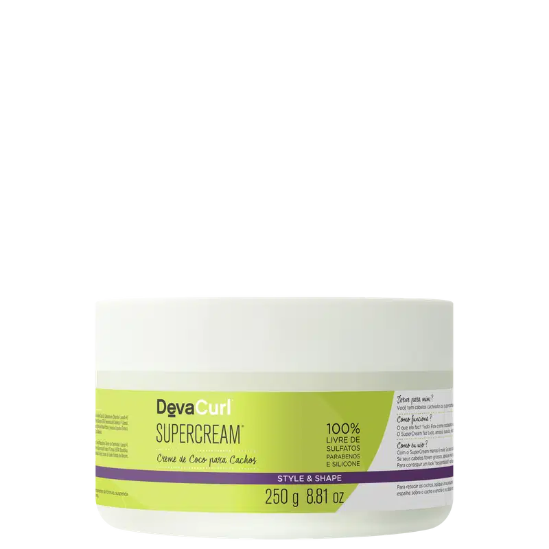 Deva Curl Supercream - Ativador de Cachos 250g